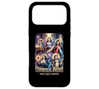Saint catholique Prie comme Une Femme Religieuse Mystique Coque pour iPhone 17 Pro Max