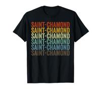 Saint-Chamond Ville Retro T-Shirt
