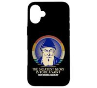 Saint Charbel Makhlouf Maronite Moine et Prêtre Catholique Coque pour iPhone 16 Plus