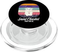 Saint Charbel Makhlouf Maronite Moine et Prêtre Catholique PopSockets PopGrip pour MagSafe