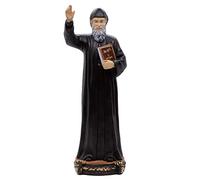 Saint Charbel | Patron de ceux qui sont malades et du Liban | Décoration d'intérieur chrétienne | 20,3 cm de haut | Excellent cadeau catholique pour baptême, première communion, confirmation, remise