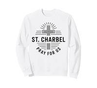 Saint Charbel Pray for Us Catholic Maronite Saint Sweatshirt