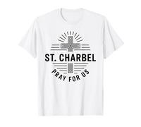 Saint Charbel Pray for Us Catholic Maronite Saint T-Shirt