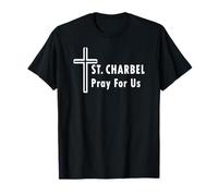 Saint Charbel Pray for Us Catholic Saint Healing Miracles T-Shirt