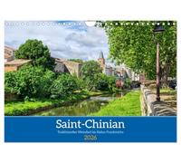 Saint - Chinian - Traditionelles Weindorf im Süden Frankreichs (Wandkalender 2026 DIN A4 quer), CALVENDO Monatskalender: Spaziergang durch das Weindorf Saint-Chinian