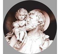 Saint Christophe - 5cm - Autocollant/Sticker