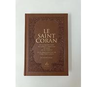 Saint Coran (17 x 24 cm) PhonEtique (fr/ar/phonEtique) - Couverture Daim Marron foncE