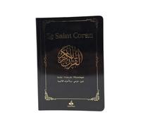 Saint Coran - Arabe français phonétique - Broché - coin arrondi (12 x 17) - Noir