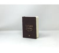 Saint Coran - Arabe français phonétique - format moyen(13 x 17 cm) - marron