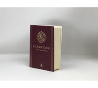 Saint Coran Arabe français phonétique souple (13 x 17 cm) - Bordeaux