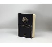 Saint Coran Arabe français phonétique souple (13 x 17 cm) - Noir