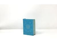 Saint Coran - Bilingue (arabe,français) - Poche (10x14) - turquoise - arc en ciel
