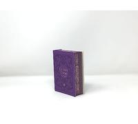 Saint Coran - Bilingue (arabe,français) - Poche (10x14) - violet - arc en ciel
