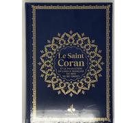 Saint coran bilingue grande Édition bilingue français-arabe, Couverture Bleu nuit, Arc en ciel, Grande écriture - REVELATION REVELATION - Albouraq - cartonné - Livre