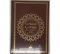 Saint coran bilingue grande Édition bilingue français-arabe, Couverture Marron, Grande écriture - REVELATION REVELATION - Albouraq - cartonné - Livre