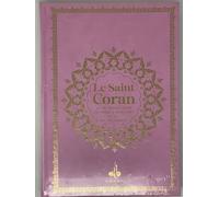 Saint coran bilingue grande Édition bilingue français-arabe, Couverture Rose, Arc en ciel, Grande écriture - REVELATION REVELATION - Albouraq - cartonné - Livre