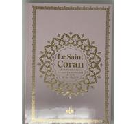 Saint coran bilingue grande Édition bilingue français-arabe, Couverture Rose clair, Arc en ciel, Grande écriture - REVELATION REVELATION - Albouraq - cartonné - Livre