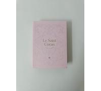 Saint Coran Bilingue - Poche- Couverture Daim rose