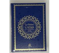 Saint coran bilingue semi rigi Édition bilingue français-arabe, Couverture Bleu électrique, Semi rigide - REVELATION REVELATION - Albouraq - broché - Livre