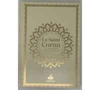 Saint Coran Édition bilingue français-arabe, Couverture Beige, Grande écriture - REvElation - Albouraq - cartonné - Livre
