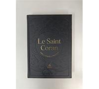 Saint Coran Édition bilingue français-arabe, Couverture Noir, Or, Phonétique - REvElation - Albouraq - cartonné - Livre