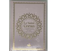 Saint Coran Édition bilingue français-arabe, Couverture Rose clair, Or, Grande écriture - REvElation - Albouraq - cartonné - Livre