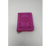 Saint Coran Français Pochette (11 X 15 Cm) - Couverture Rose