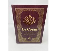 Saint coran (le) - bilingue (a Edition bilingue français-arabe, 2 couleurs Marron foncé, Couverture luxe - REvElation - Albouraq - broché - Livre