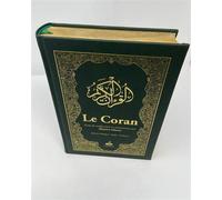 Saint coran (le) - bilingue (a Edition bilingue français-arabe, 2 couleurs Vert bouteille, Couverture luxe - REvElation - Albouraq - broché - Livre