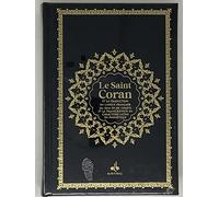 Saint Coran phonétique (13 x 17 cm) - (ar-fr-ph) - Couverture Daim noir
