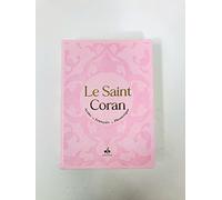 Saint Coran Phonetique (13 X 17 Cm) - (Ar-Fr-Ph) - Couverture Daim Rose Clair