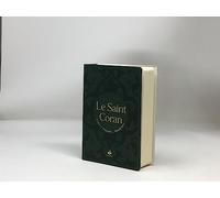 Saint Coran phonétique (13 x 17 cm) - (ar-fr-ph) - Couverture Daim vert foncé
