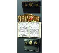 Saint Coran tajweed 17 X 24 : 30 parties dans un cartable - (Arabe)