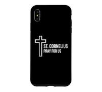 Saint Corneille, priez pour Nous, Saint Patron catholique Coque pour iPhone XS Max