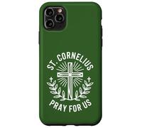 Saint Cornelius Pray for Us Patron Saint des Agriculteurs et des Animaux Coque pour iPhone 11 Pro Max