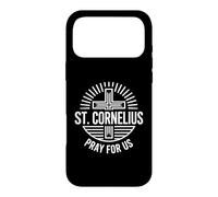 Saint Cornelius Pray for Us Saint Patron catholique Coque pour iPhone 17 Pro Max