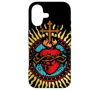 Saint Cœur de Jésus Art catholique Messe Latine Coque pour iPhone 17