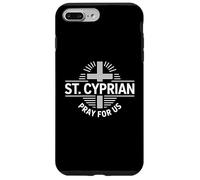 Saint Cyprien de Carthage priez pour Nous Dévotion catholique Coque pour iPhone 7 Plus/8 Plus