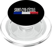 Saint-CYR-l'École Drapeau France Fierté de la Ville française PopSockets PopGrip pour MagSafe