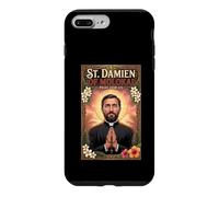 Saint Damien de Molokai Père Catholique Saint Hawaii Lèpre Coque pour iPhone 7 Plus/8 Plus