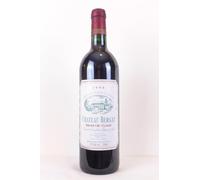 saint-émilion château bergat grand cru classé rouge 1996 - bordeaux