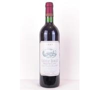 saint-émilion château bergat grand cru classé rouge 1997 - bordeaux