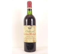 saint-émilion château corbin michotte grand cru classé rouge 1975 - bordeaux
