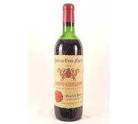 saint-émilion château cros figeac grand cru (b2) rouge 1970 - bordeaux
