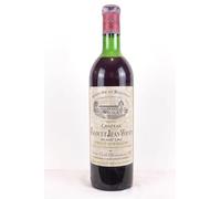 saint-émilion château fagouet jean-voisin grand cru (capsule abîmée) rouge 1970 - bordeaux