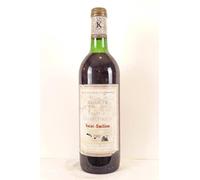 saint-émilion château grand bouquey (étiquette abîmée) rouge 1980 - bordeaux