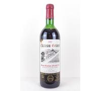 saint-émilion château gravet jean faure grand cru rouge 1982 - bordeaux
