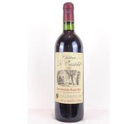 saint-émilion château le castelot grand cru rouge 1983 - bordeaux