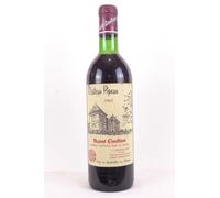 saint-émilion château pipeau grand cru rouge 1967 - bordeaux