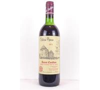 saint-émilion château pipeau grand cru rouge 1973 - bordeaux